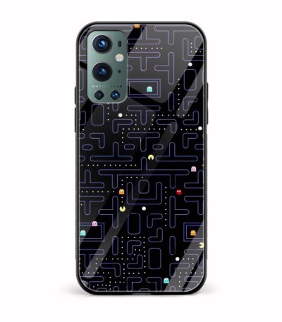 Abstract Printed Glass Back Phone Case